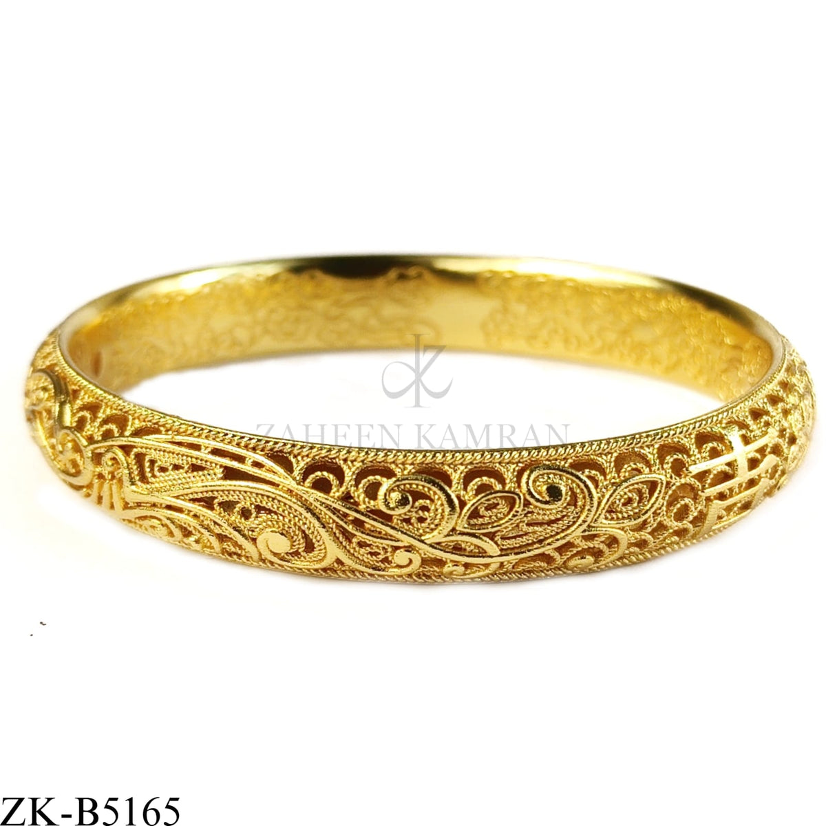 GOLDEN FILIGREE BANGLE