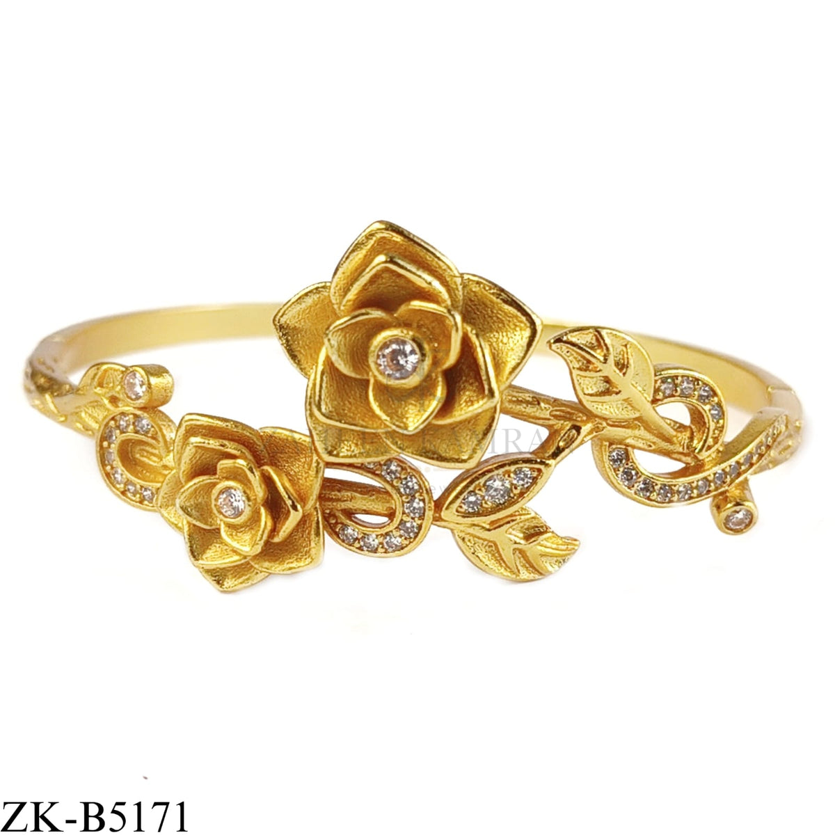GOLDEN BLOSSOM BANGLE