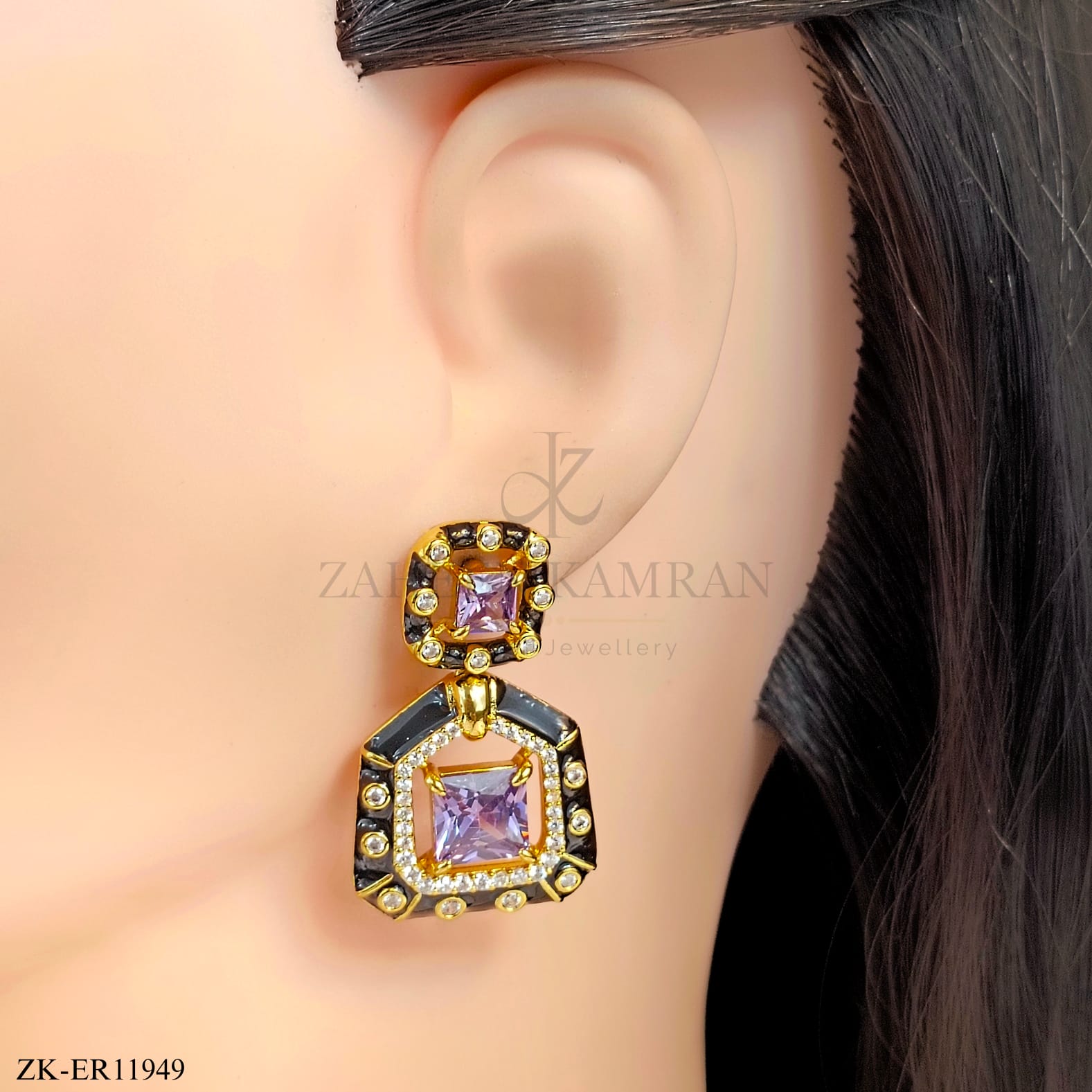 AMETHYST EARRINGS