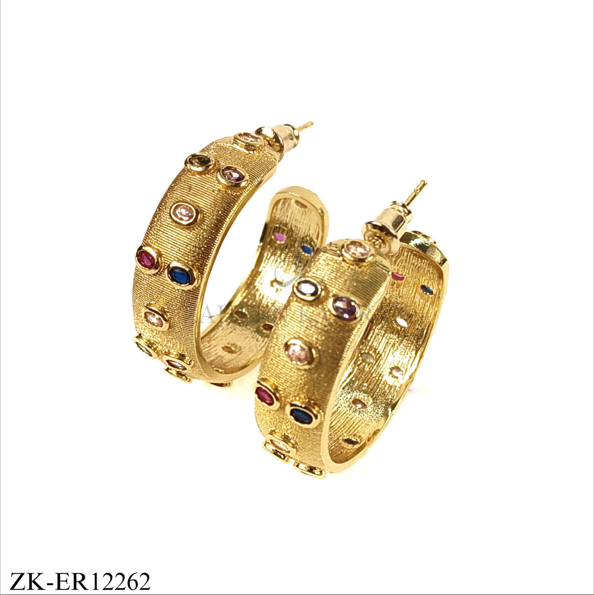 MULTI GEMS EARRINGS