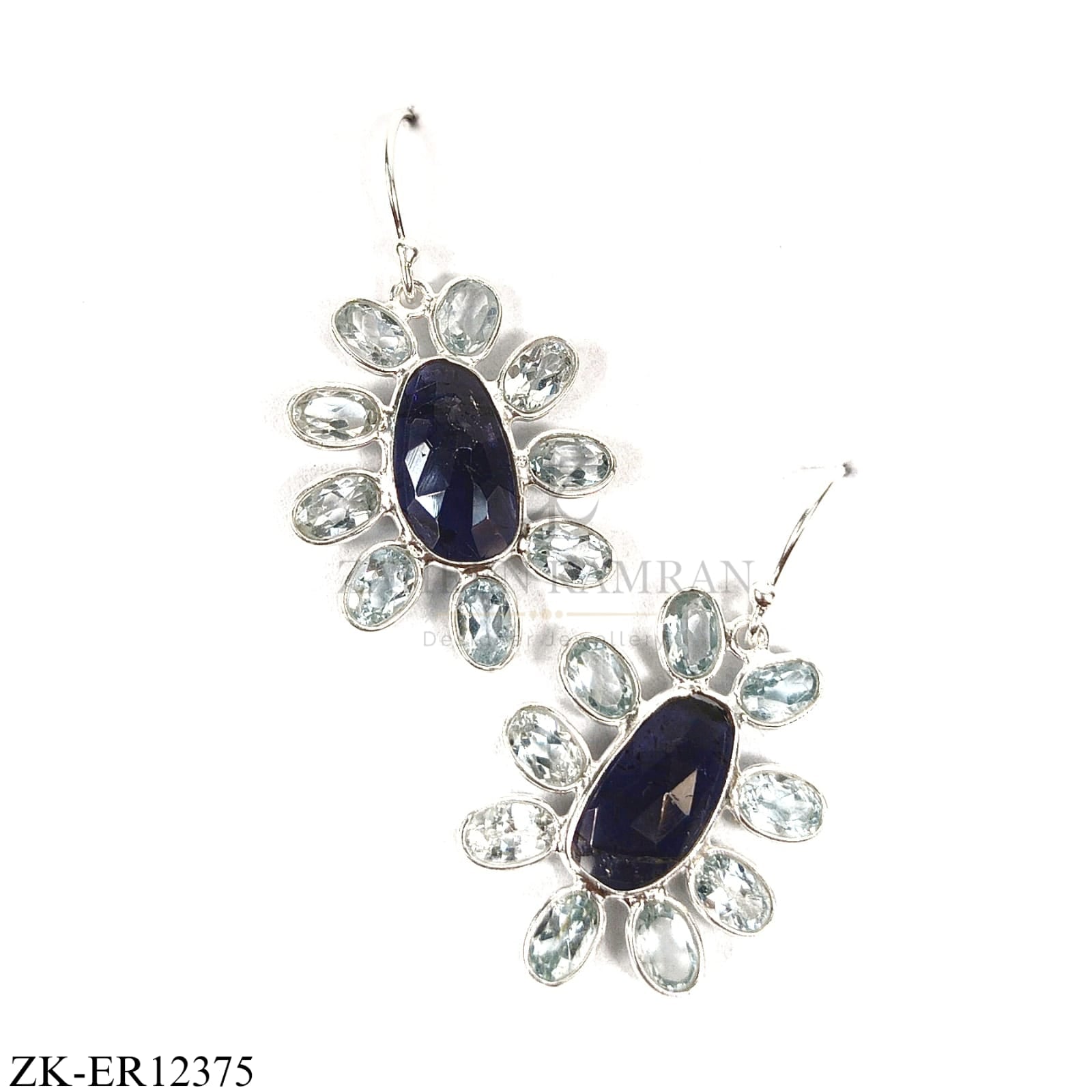 925 SAPPHIRE EARRINGS