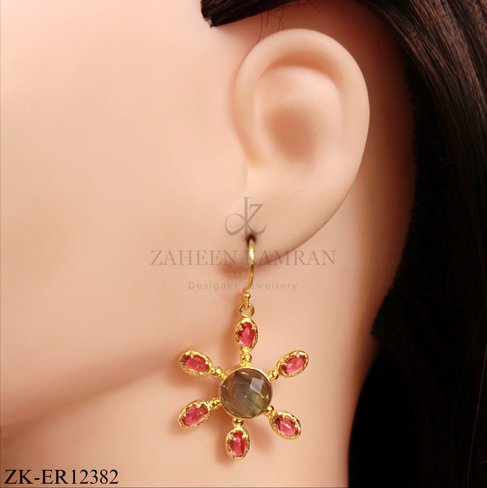 925 FLORAL EARRINGS
