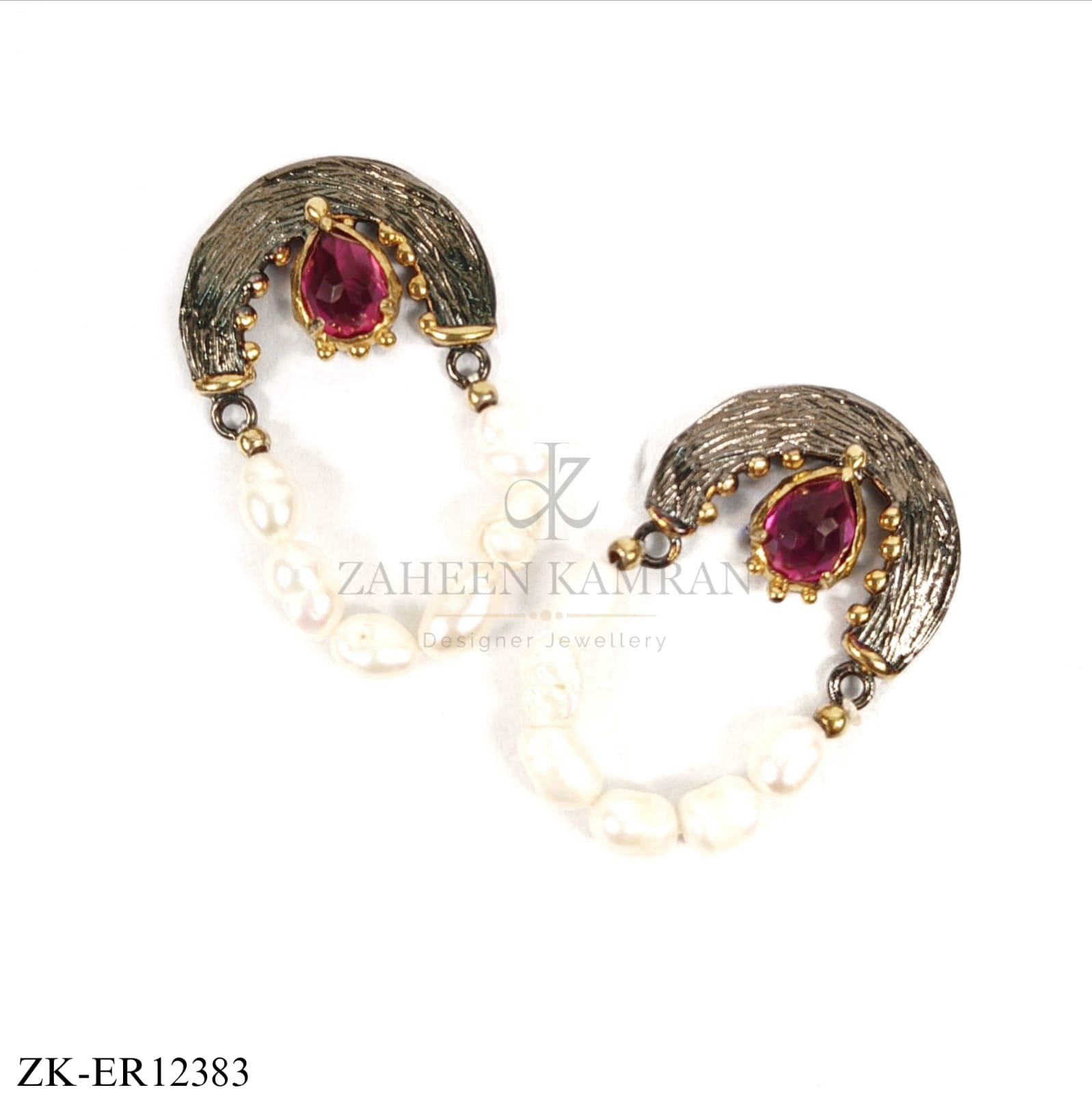925 PEARL DROPS EARRINGS