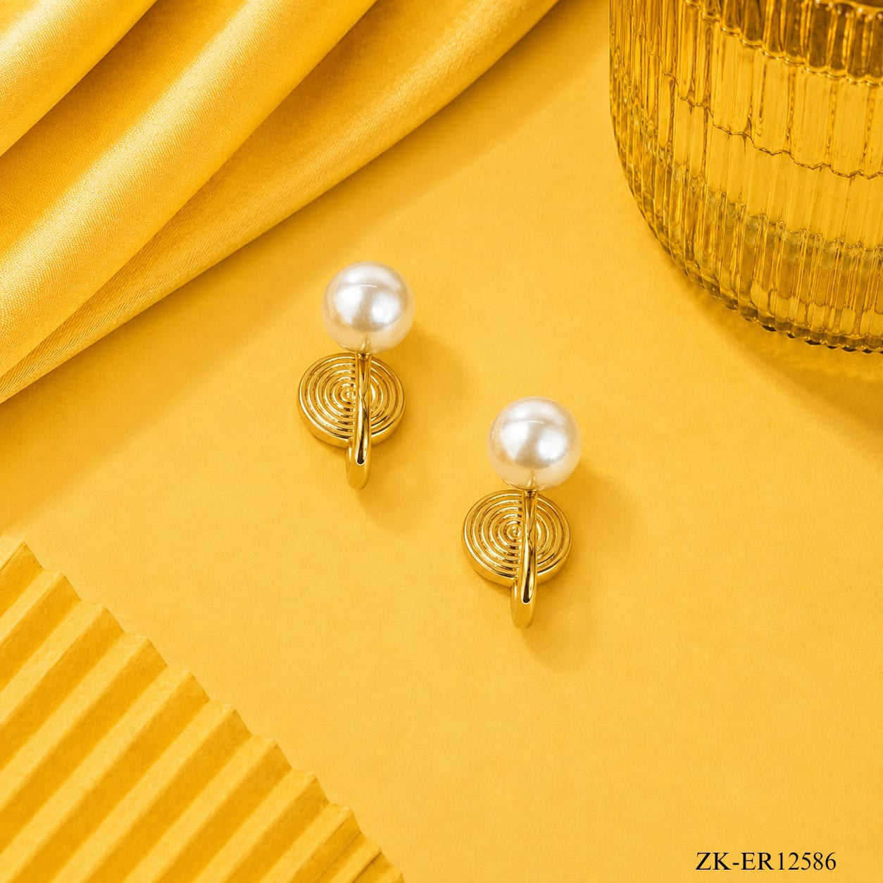 Pearl Twist Earrings