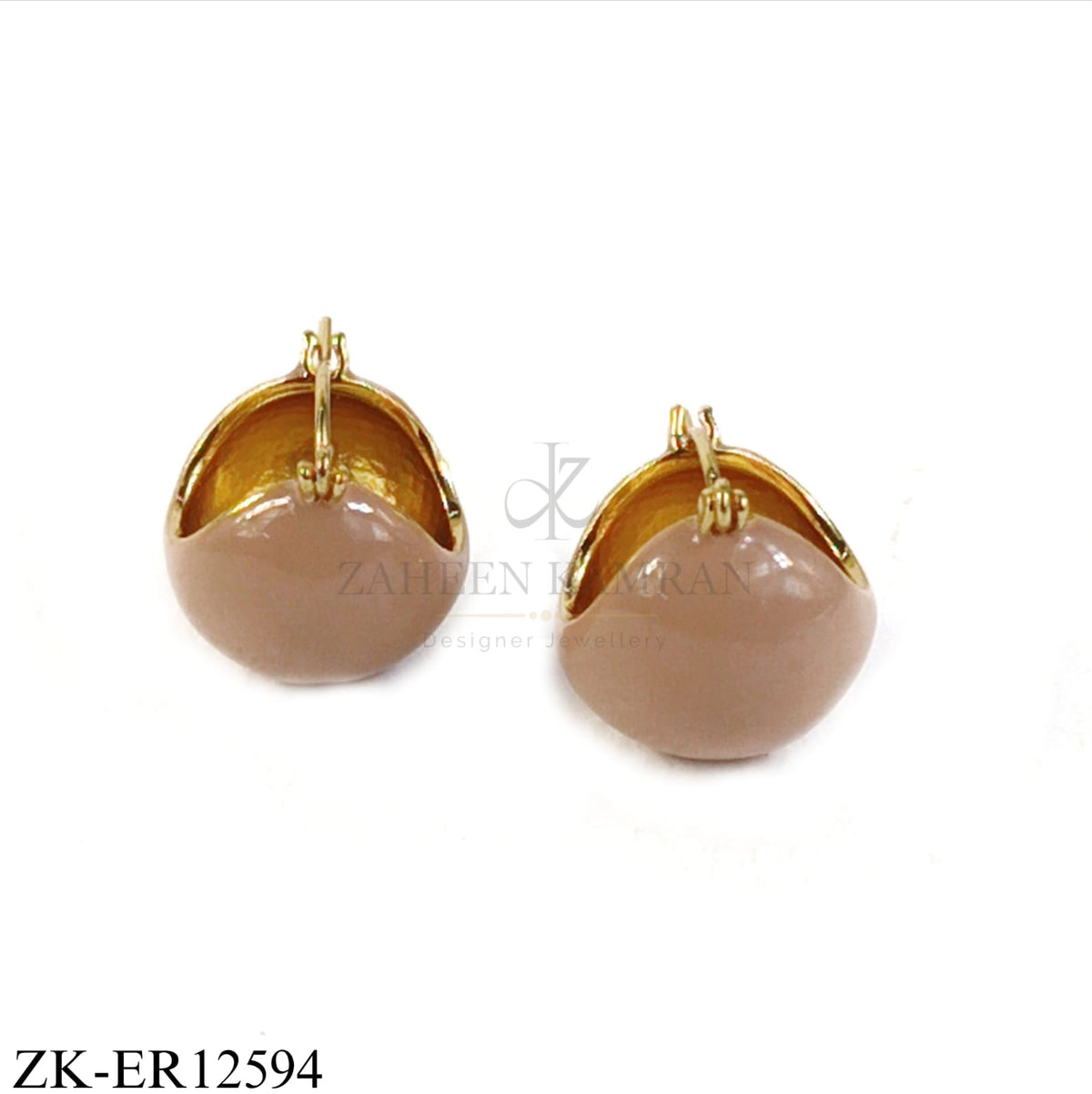 Brown Enamel Domes