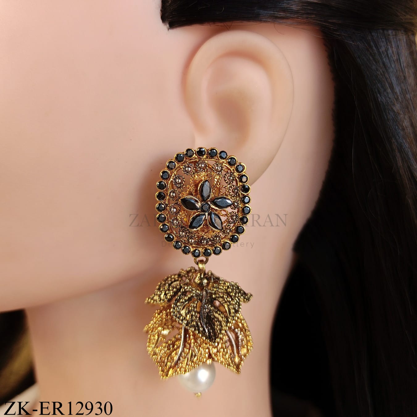 BLACK ONYX EARRINGS