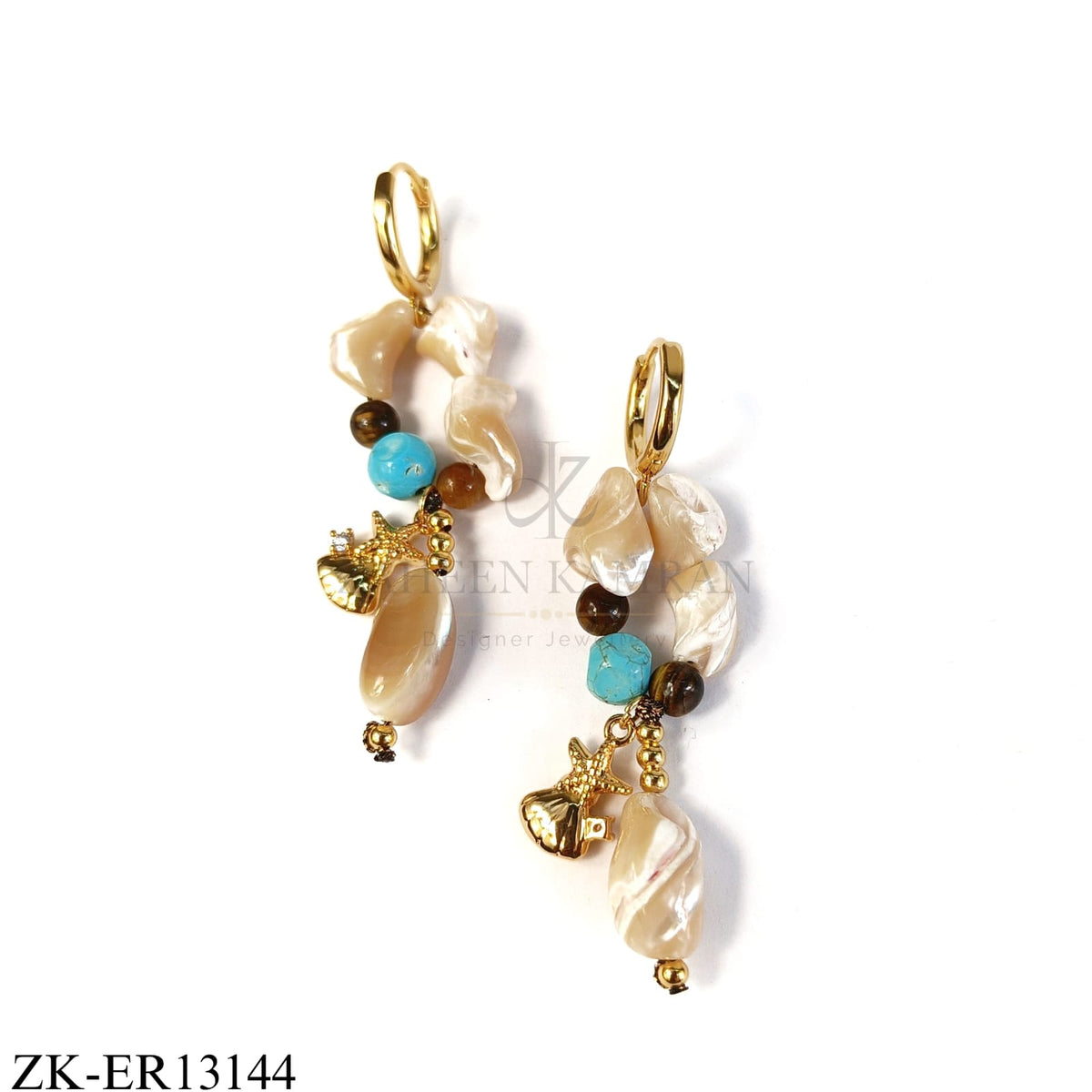 MULTI SHELL EARRINGS
