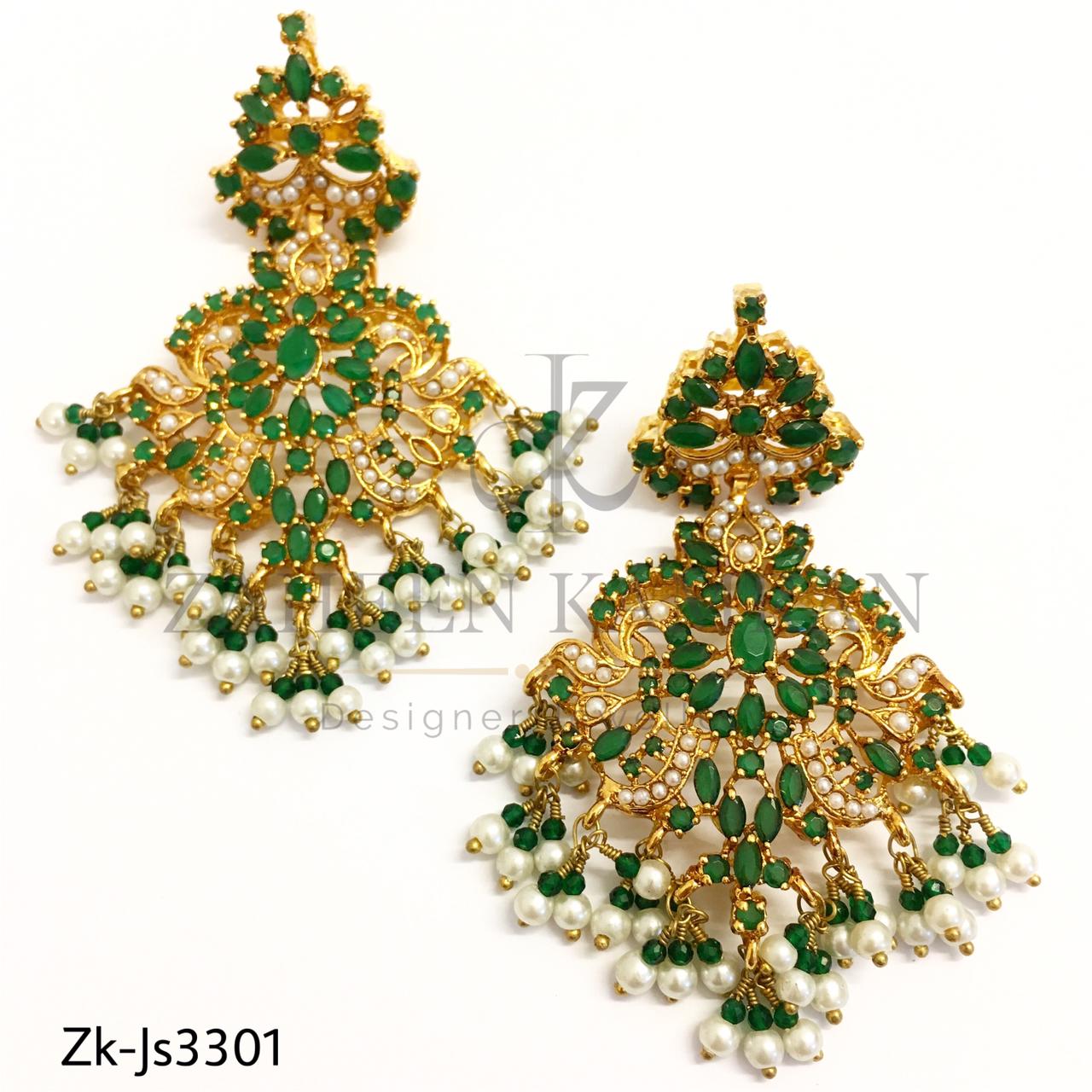 Emerald Choker Set
