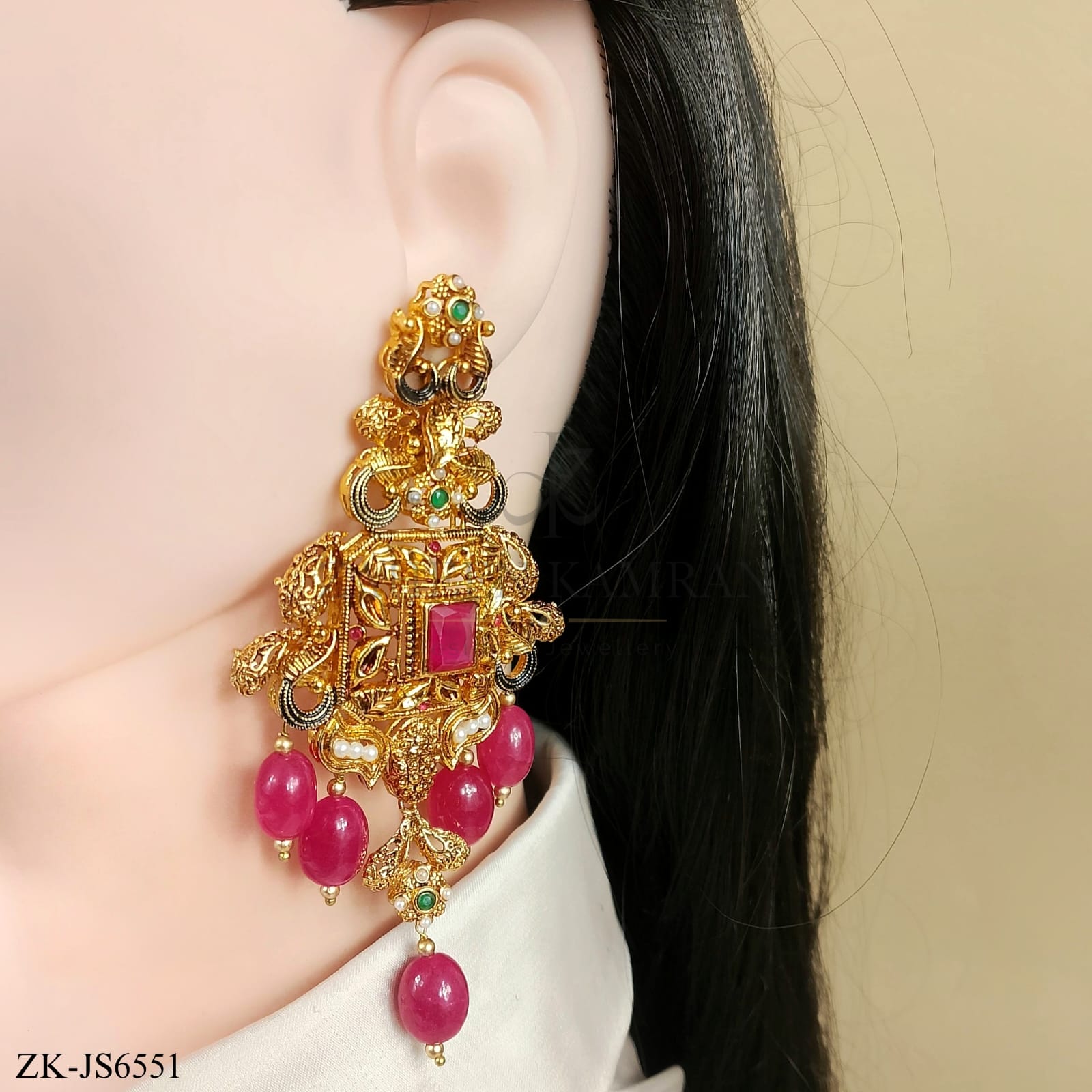 PINK ZIRCONIA SET