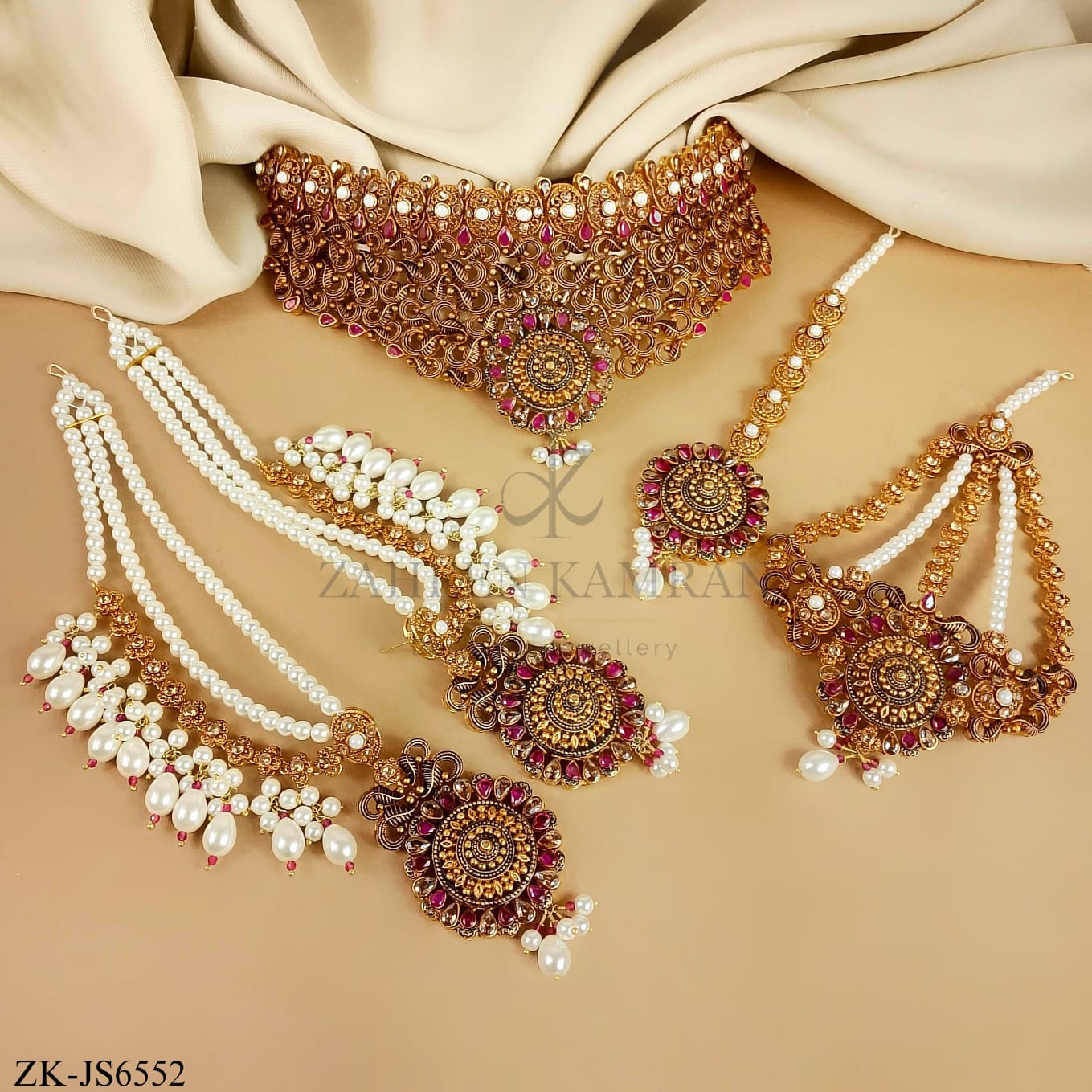 PINK ZIRCONIA SET