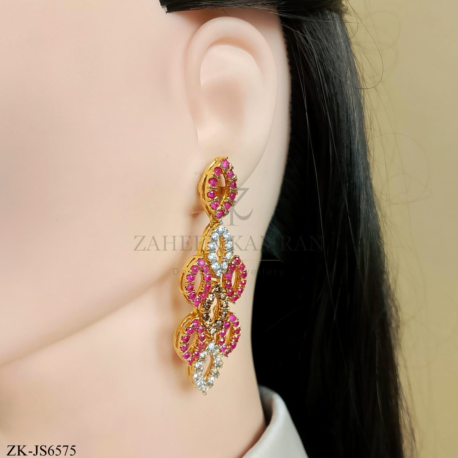 PINK ZIRCONIA SET