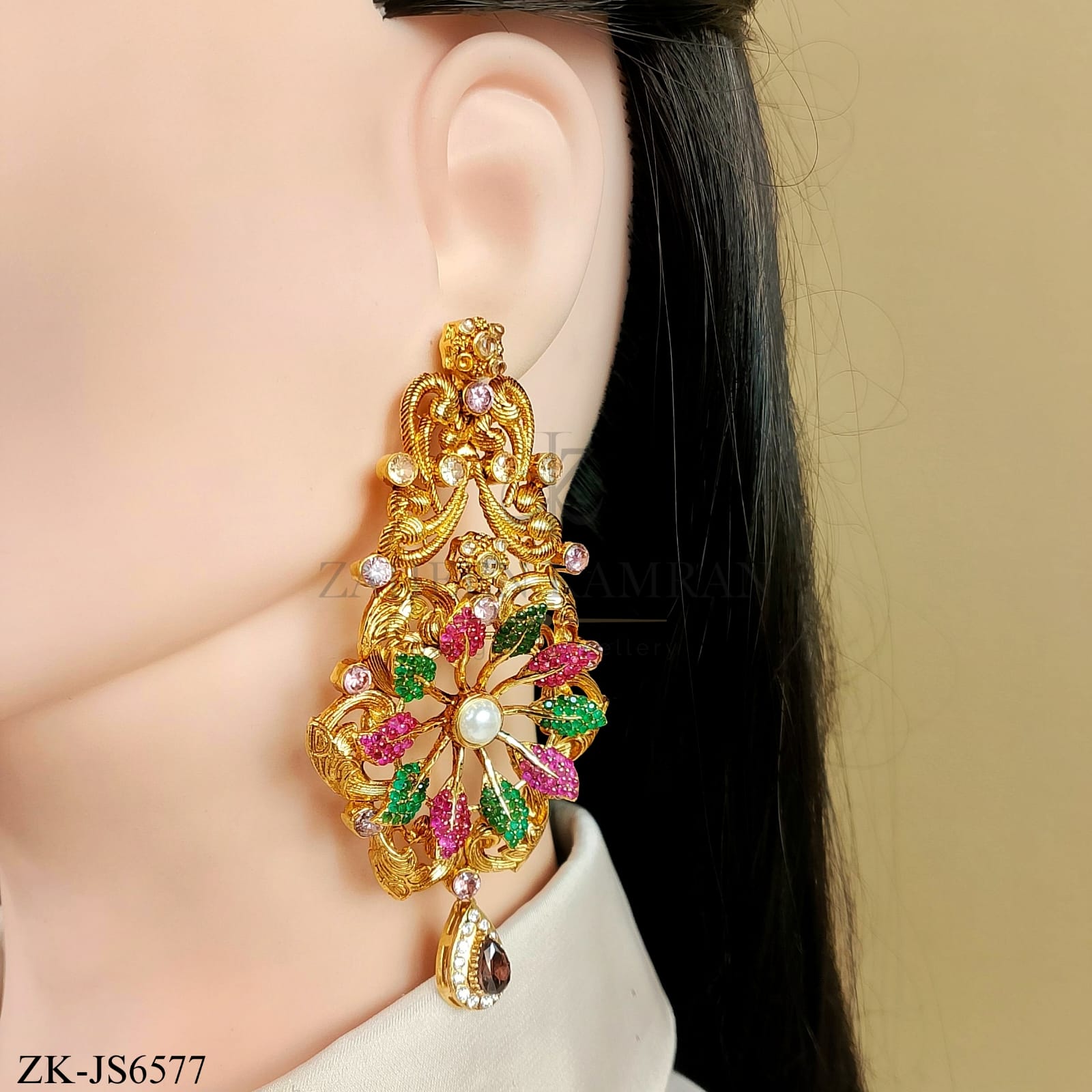 ANTIQUE FLORAL SET