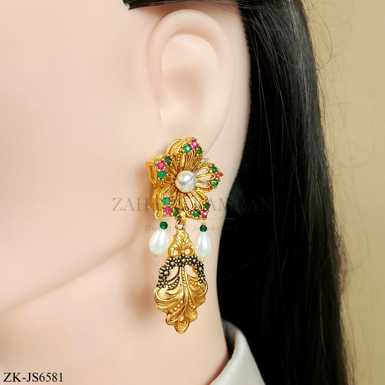 ANTIQUE FLORAL SET