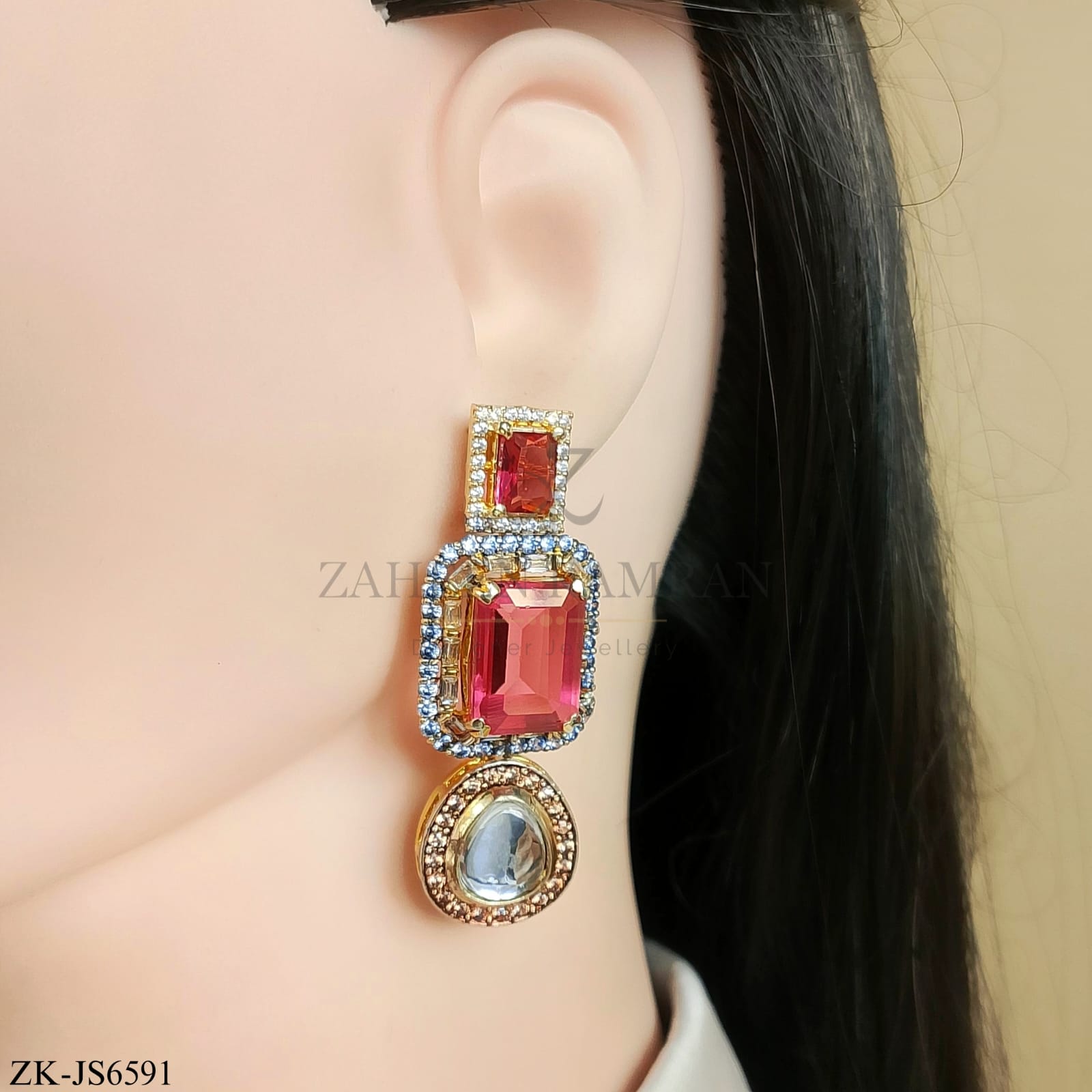 PINK ZIRCONIA SET