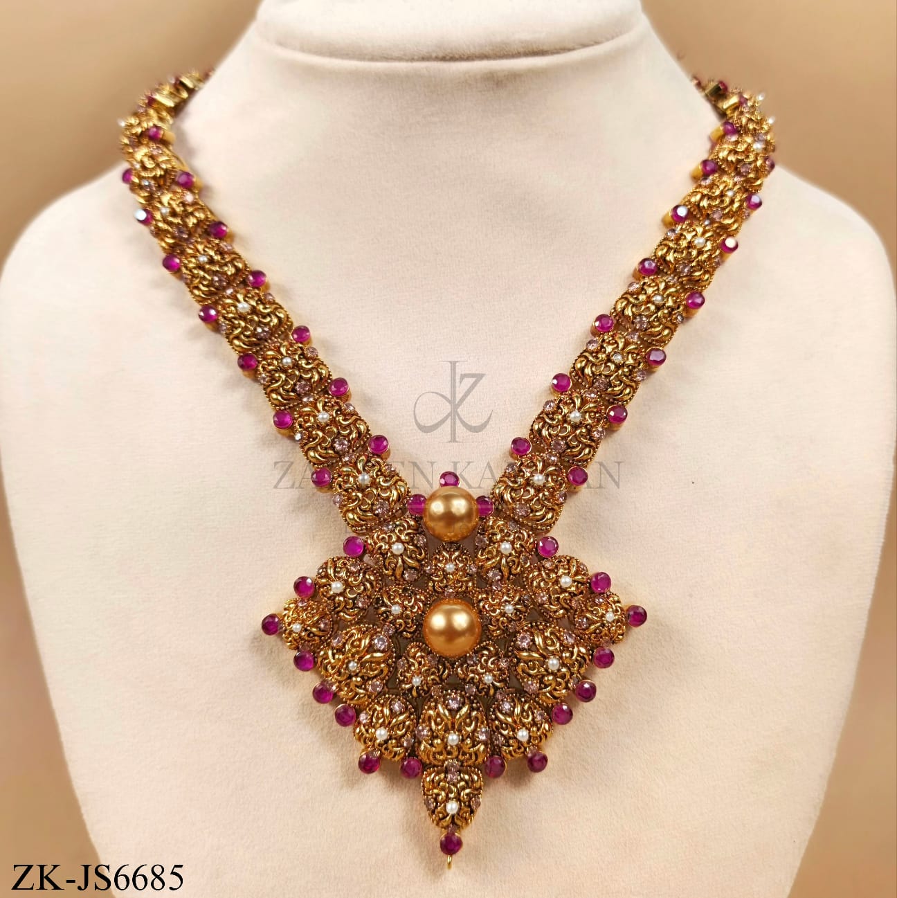 PINK ZIRCONIA SET