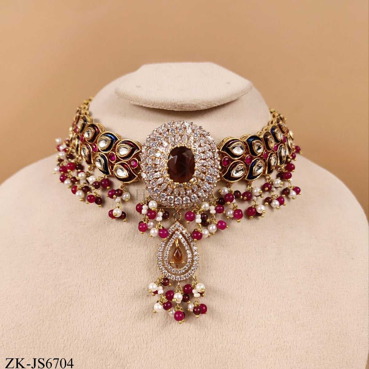 PINK ZIRCONIA SET