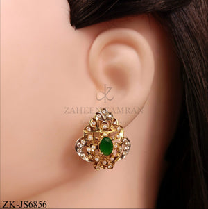 REGAL EMERALD RUBY CHOKER SET