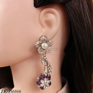 AMETHYST BLOOM VINE CHOKER SET