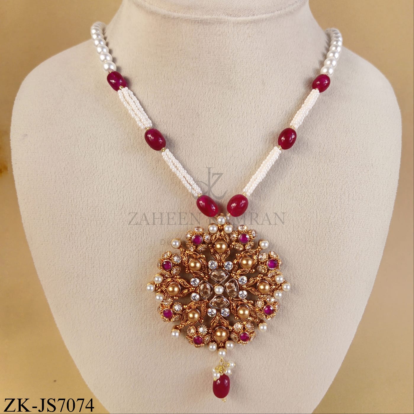 RUBY MALA SET