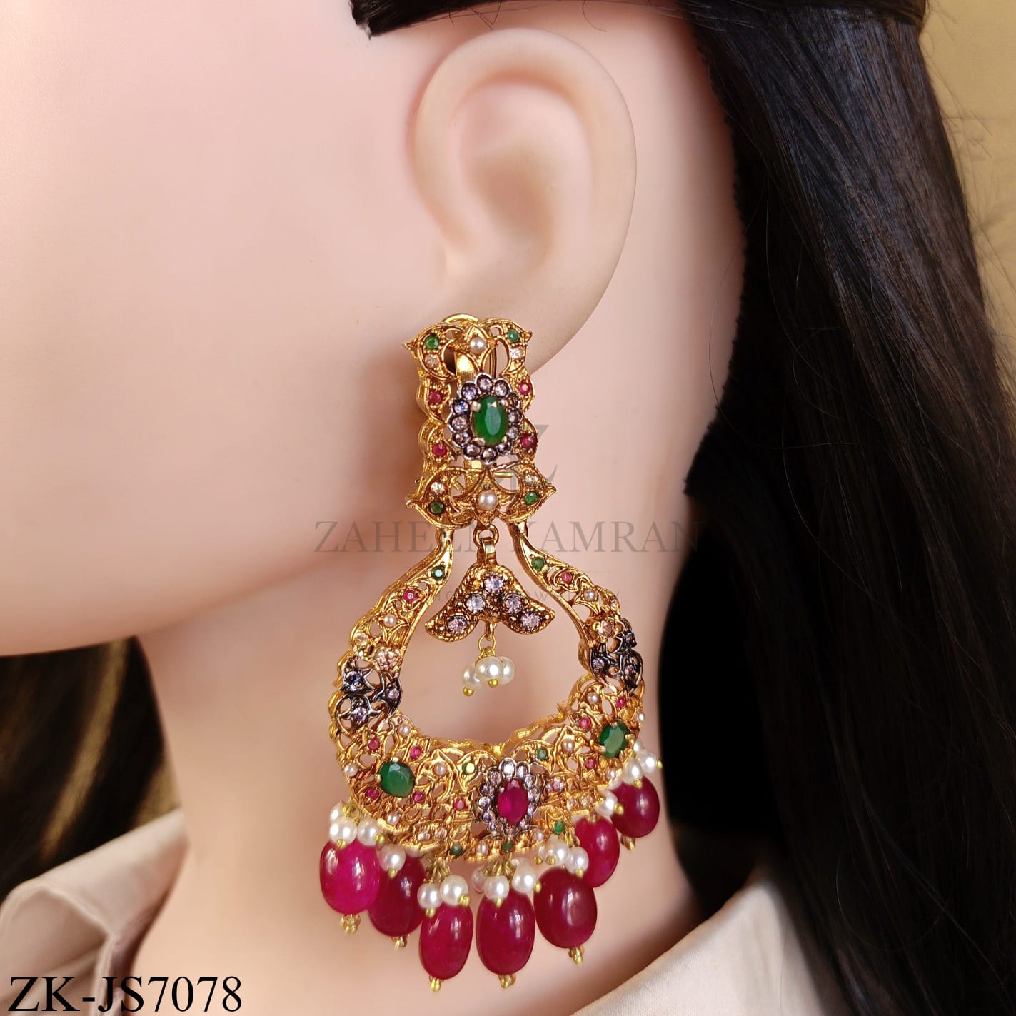 RUBY CHOKER SET