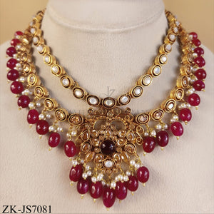 RUBY POLKI SET