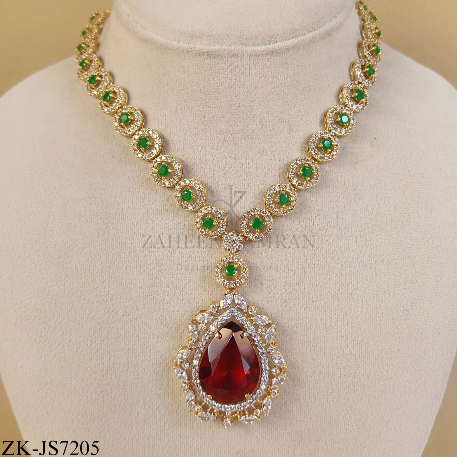 RUBY EMERALD SET