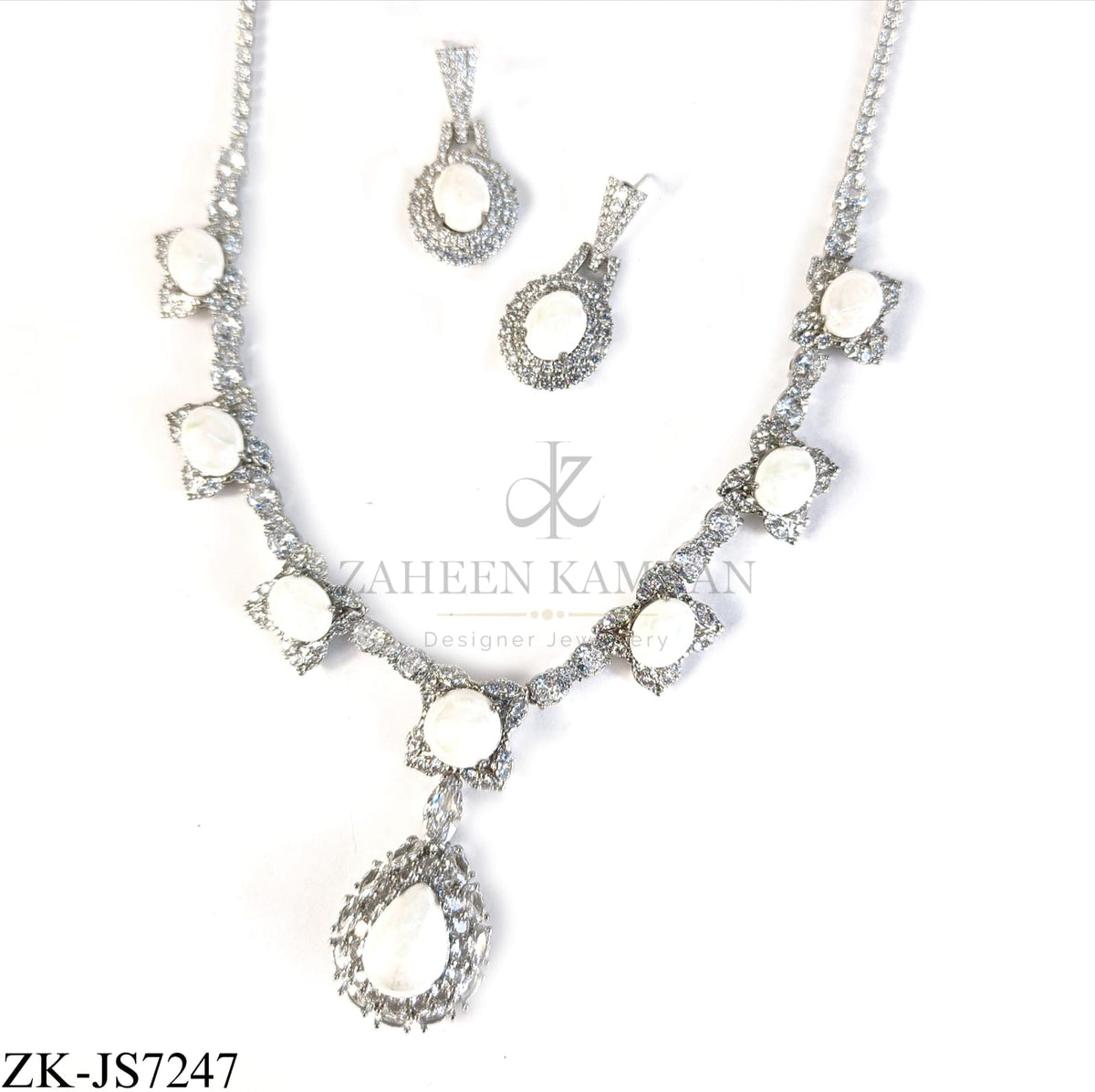 WHITE GEMS SET
