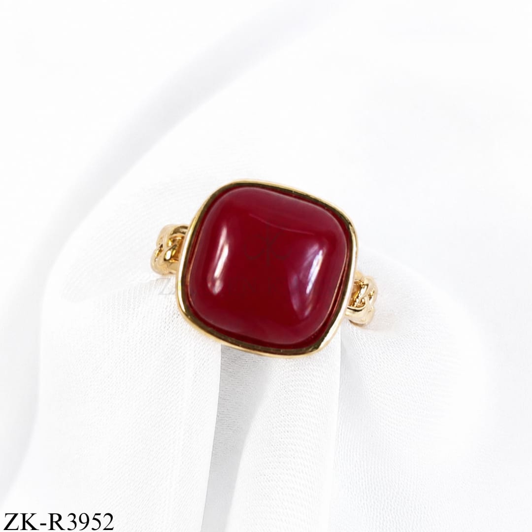 Ruby Knot Ring