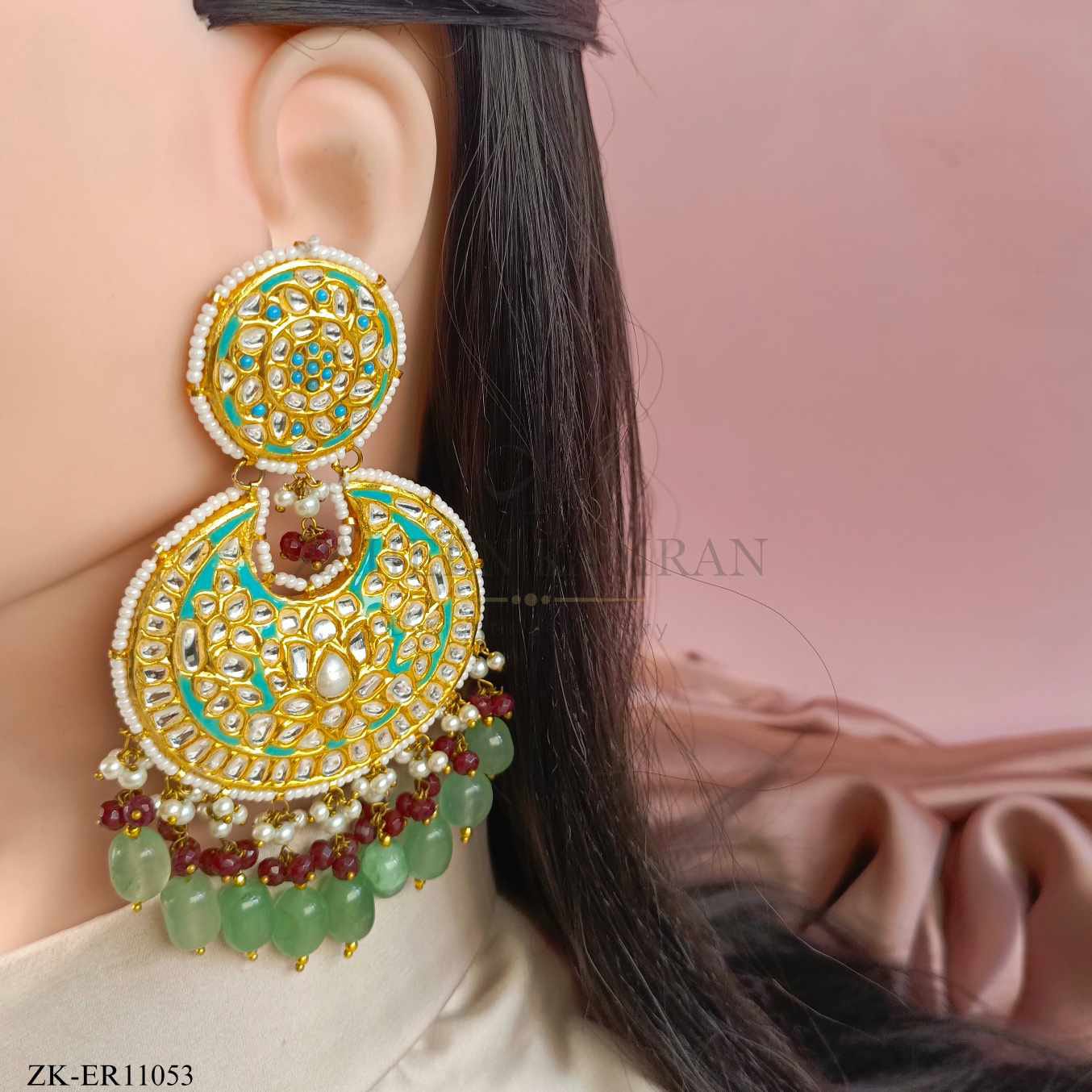 KUNDAN EARRINGS