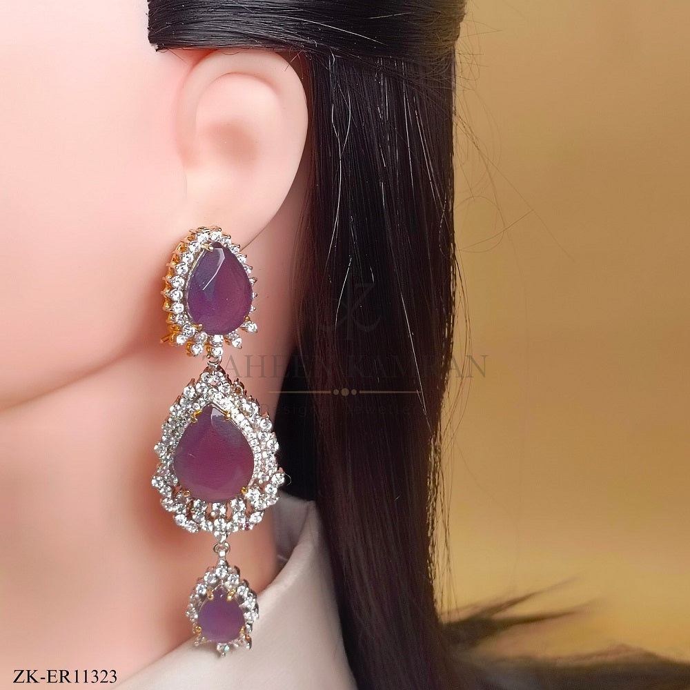 AMETHYST EARRINGS