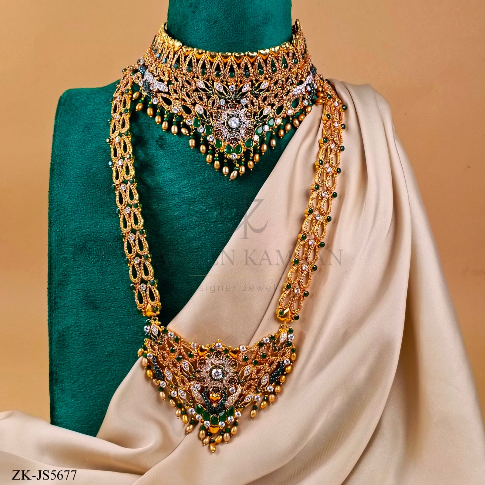 EMERALD BRIDAL SET