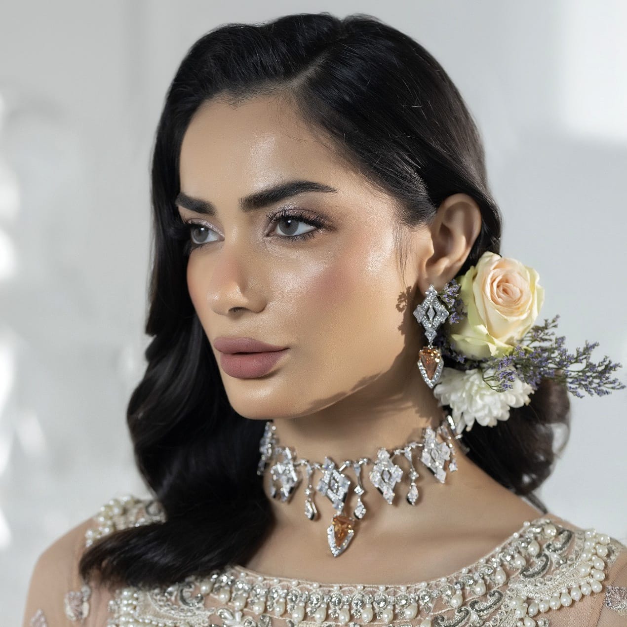 Hibaa Zahid Shines in Zaheen Kamran Jewellery at the Fashion Show