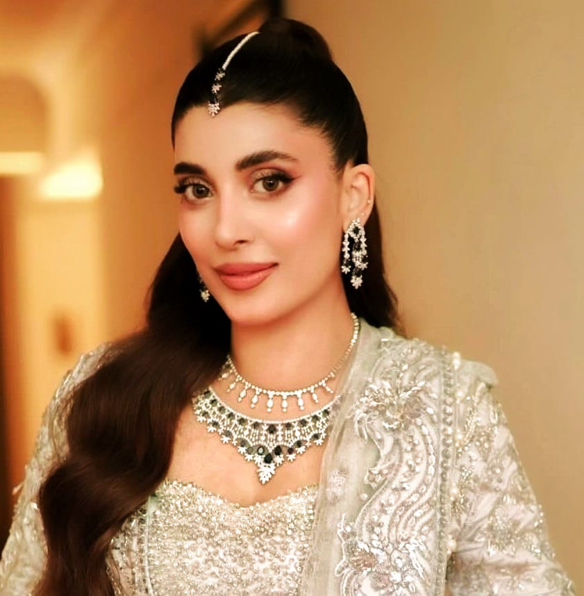 Zaheen Kamran Jewelry Worn by Urwa Hocane at BCW