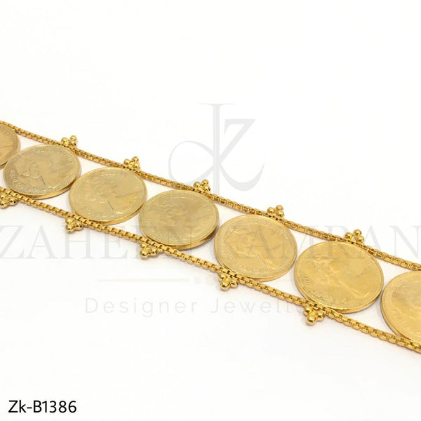 Golden Coin Bracelet