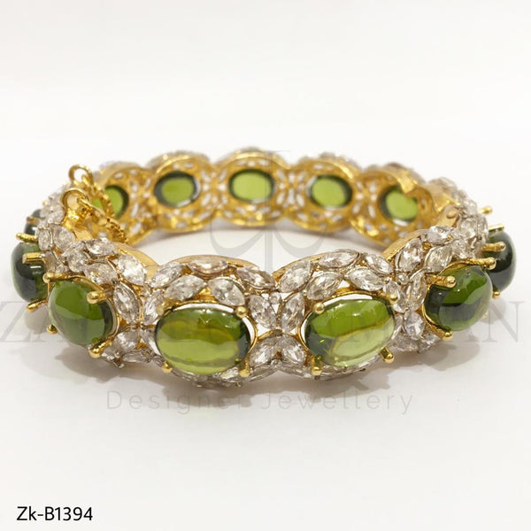 Emerald Stone Bangle