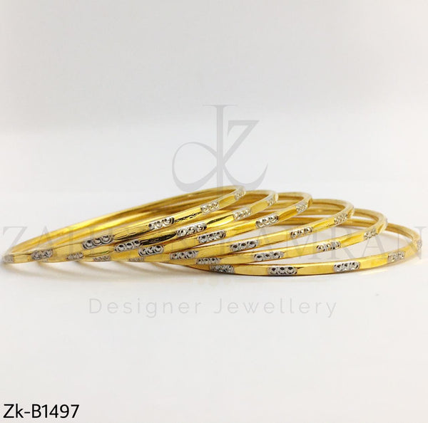 Silver Gold Bangles