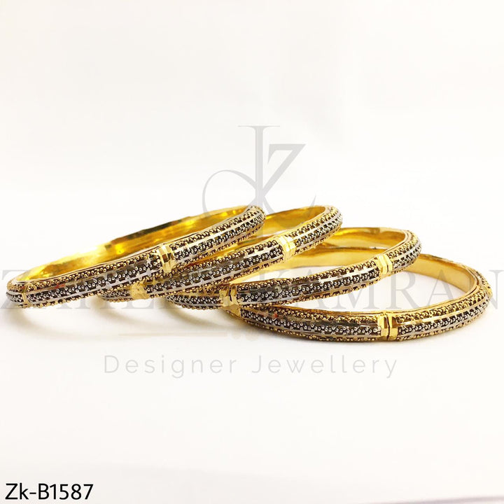 Silver Gold Bangles