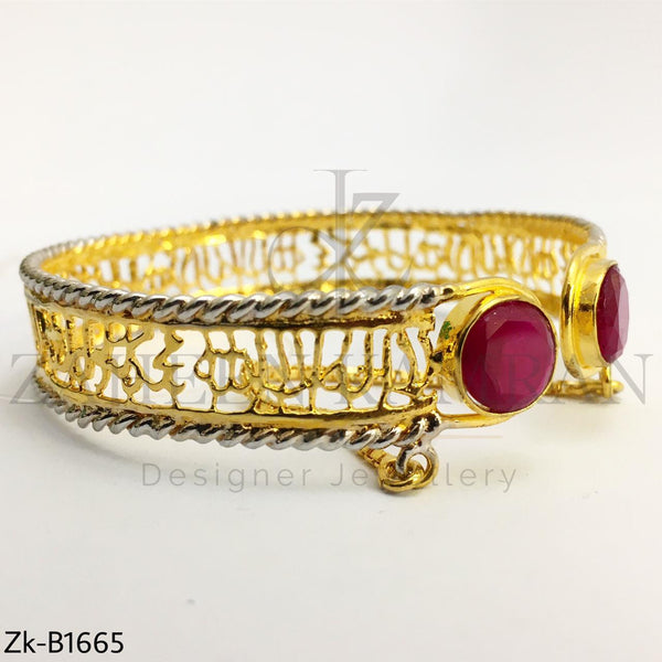 Ruby kalma bangle