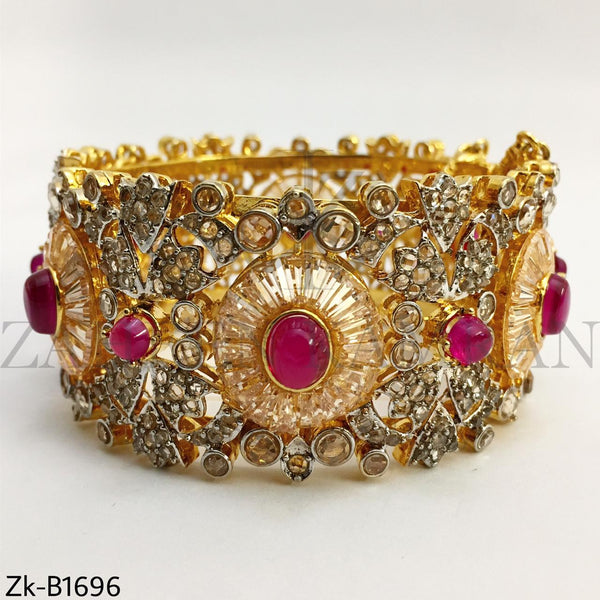 Champagne ruby bangle