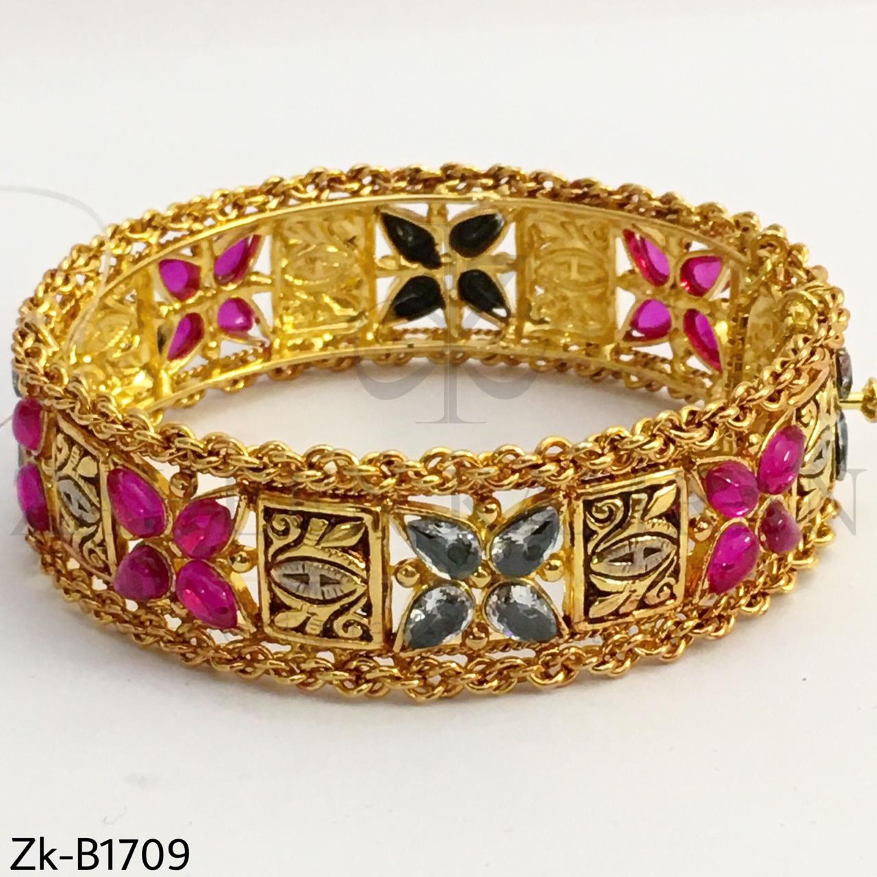 Smoked ruby bangle
