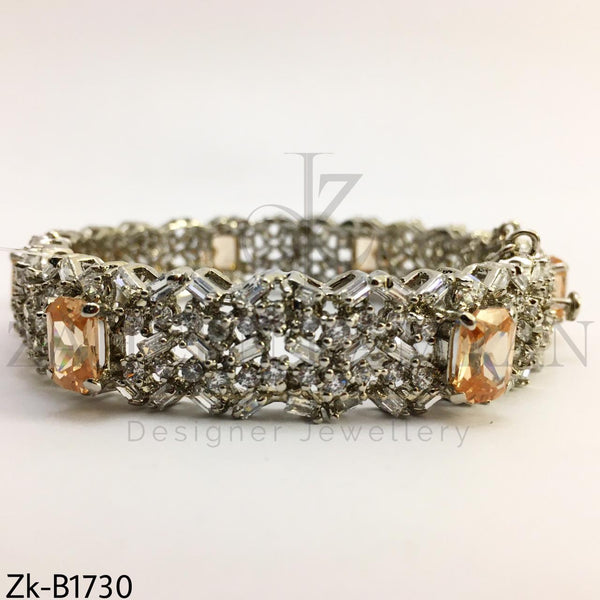 Sterling champagne bangle