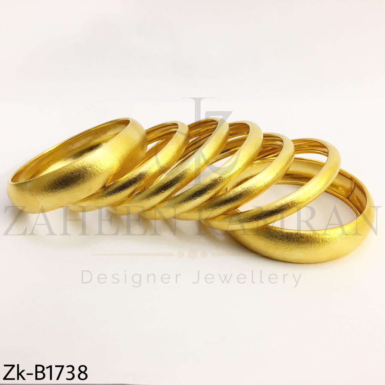 Matte Golden Bangles