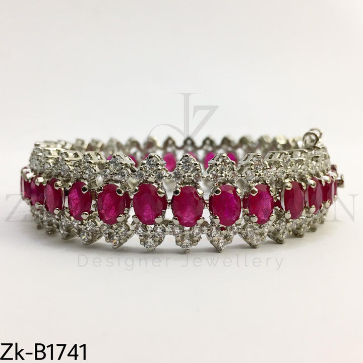 Zirconian ruby bangle