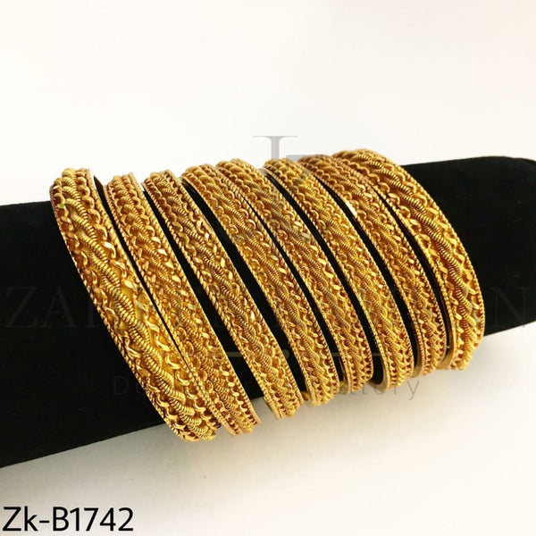 Spring Gold Bangles