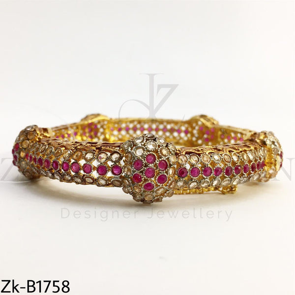 Ruby champagne bangle