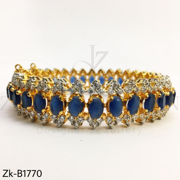 Sapphire Zirconian bangle