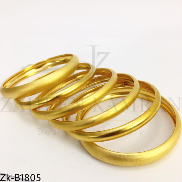 Matte shiny bangles