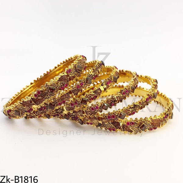 Antique golden bangles