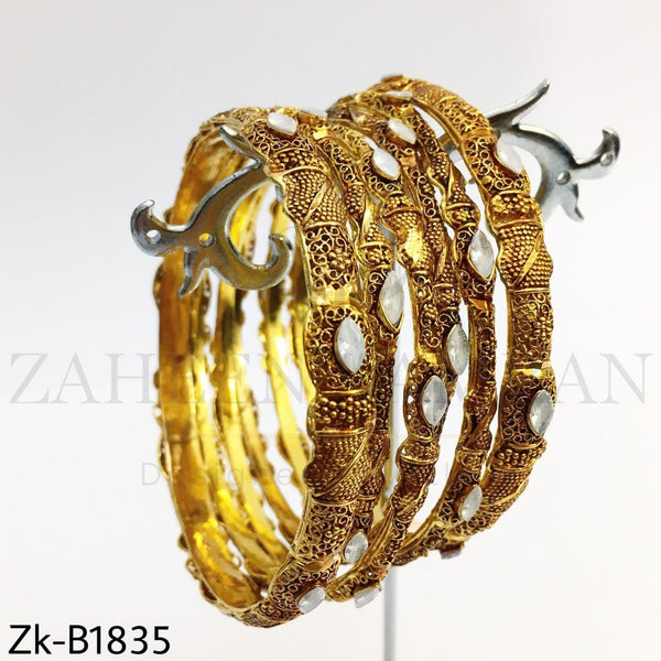 Golden classic bangles