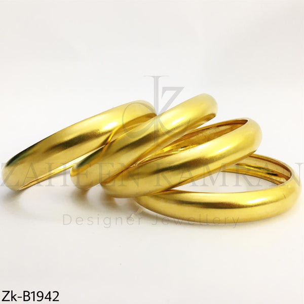 Broad shiny bangles